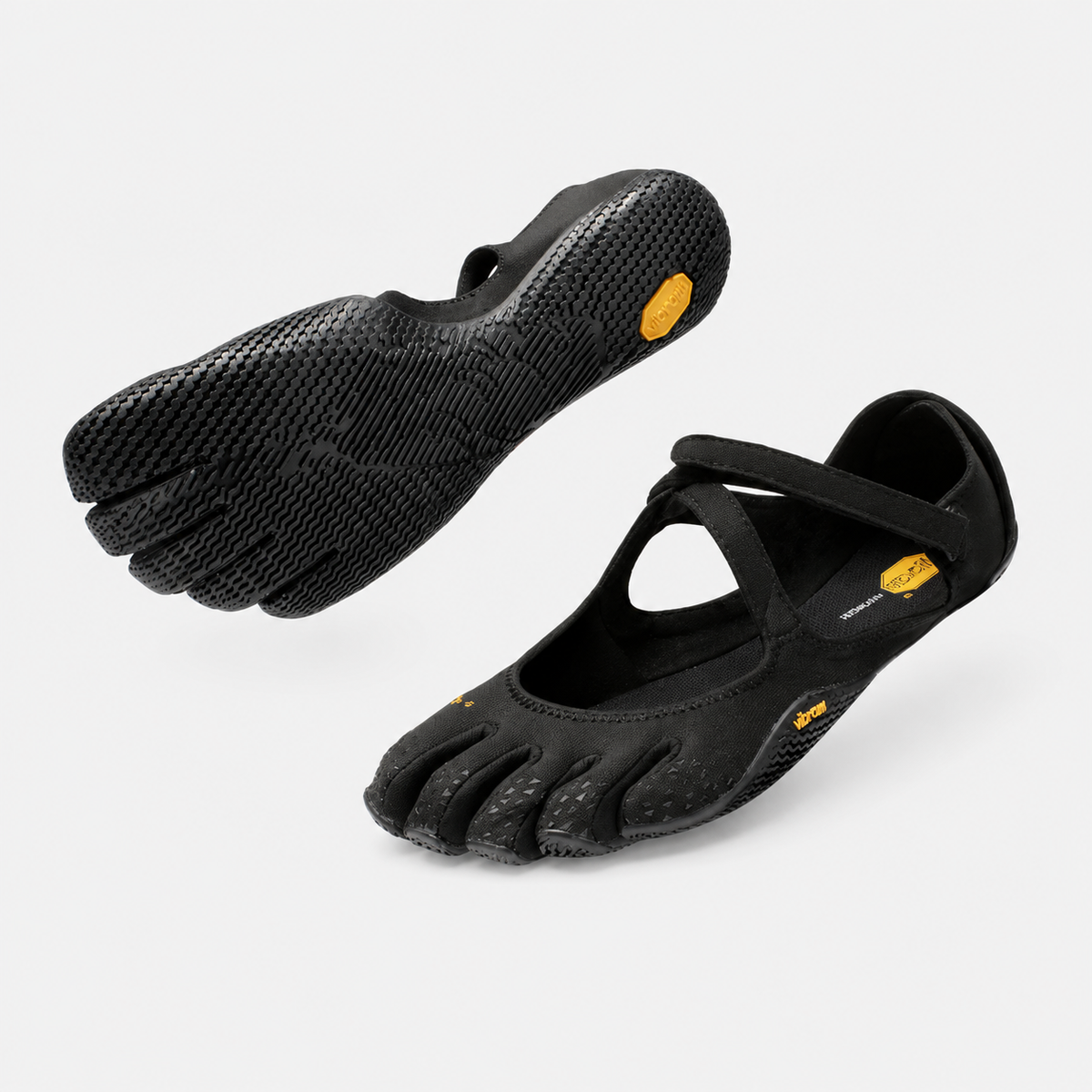 Classic FiveFingers Ballet Flats, Split Toe Design, Breathable Barefoot Comfort