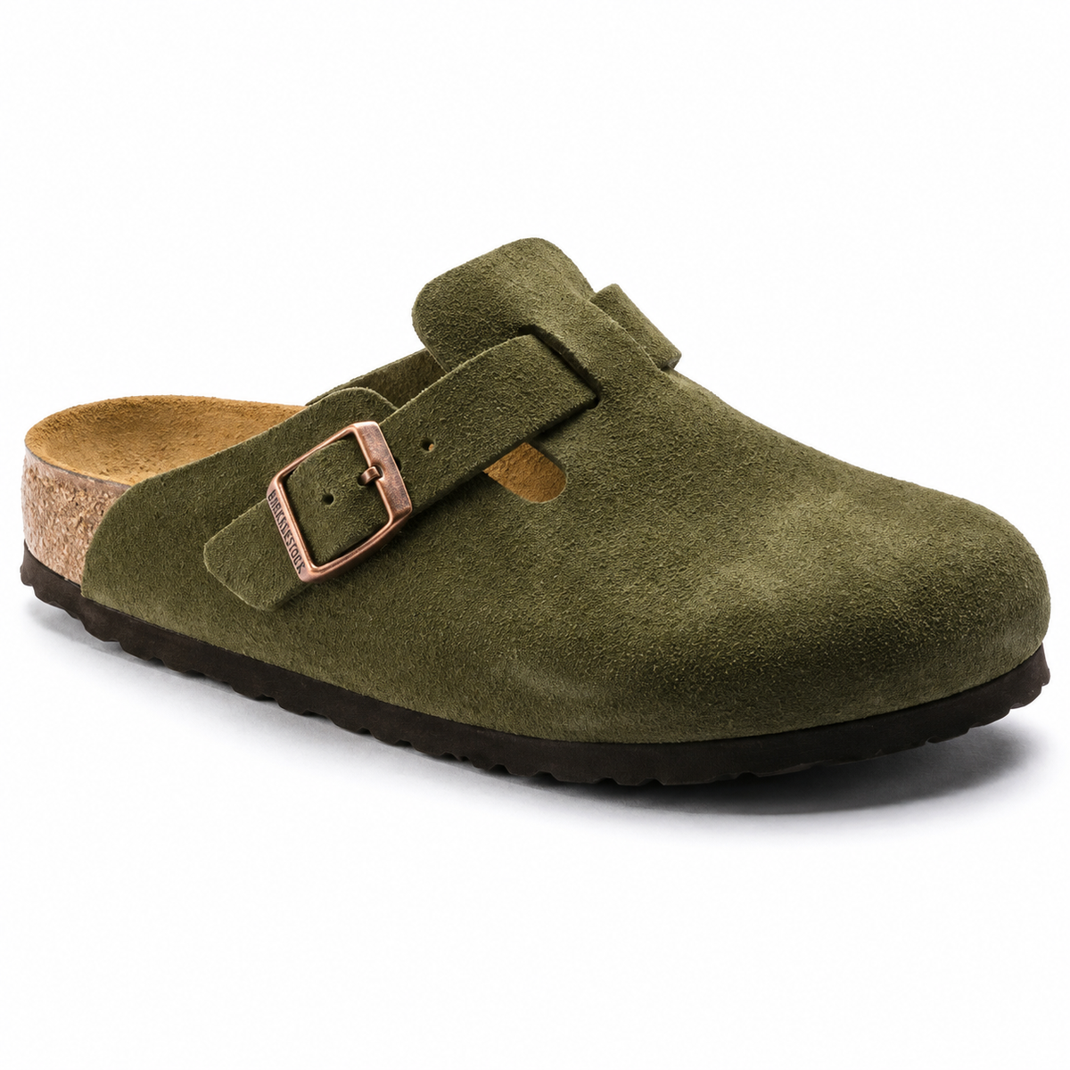 Boston Soft Footbed Suede Leather