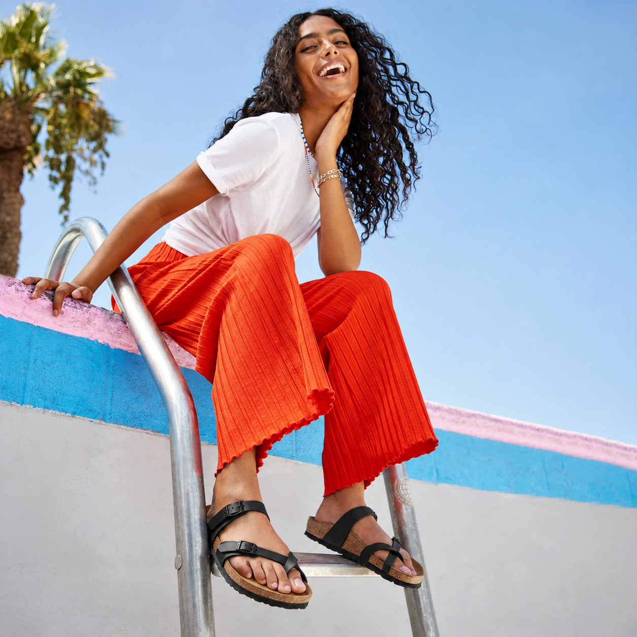 Recovery Slide Sandal with Toe Loop - Mayari