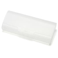 Large Matte White Case With Pad