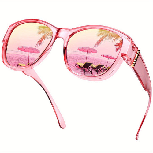 UV-protective driving sunglasses